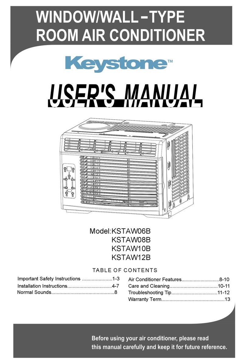 Keystone KSTAW06B User manual