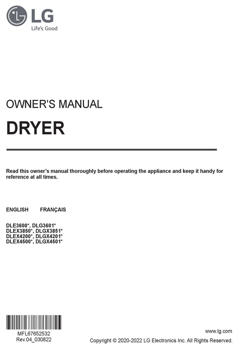 LG DLEX4500 Series User manual