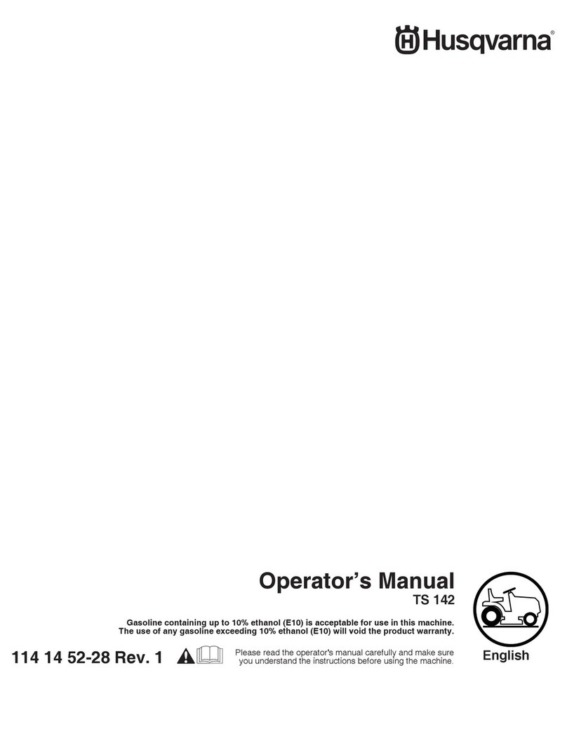 Husqvarna TS 142 User manual