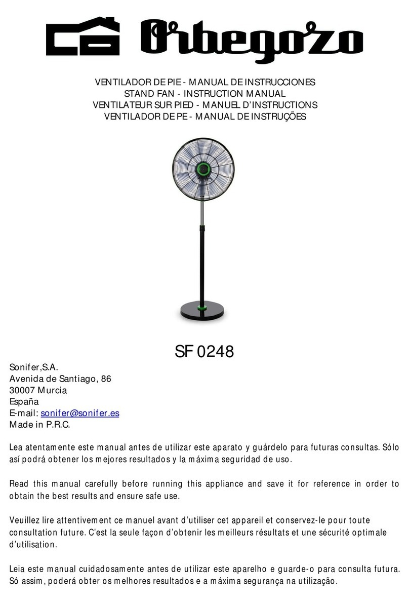 Orbegozo SF 0248 User manual