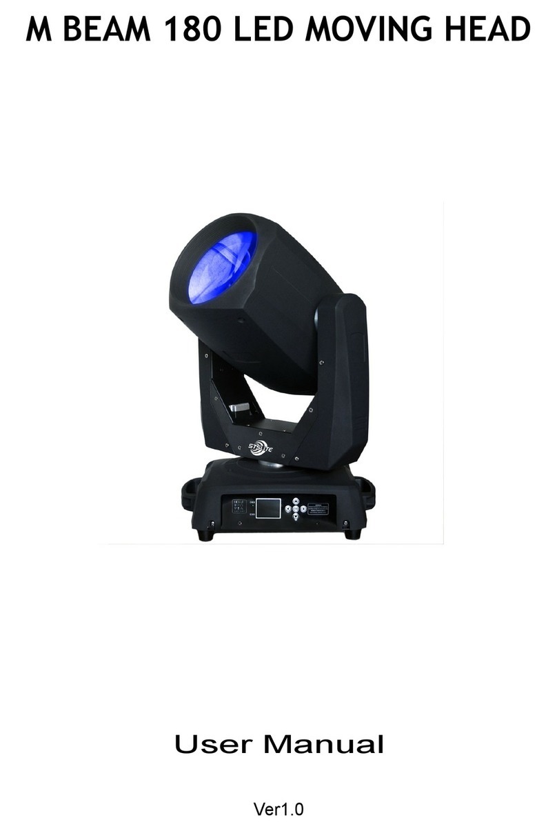 STSLITE M BEAM 180 user manual