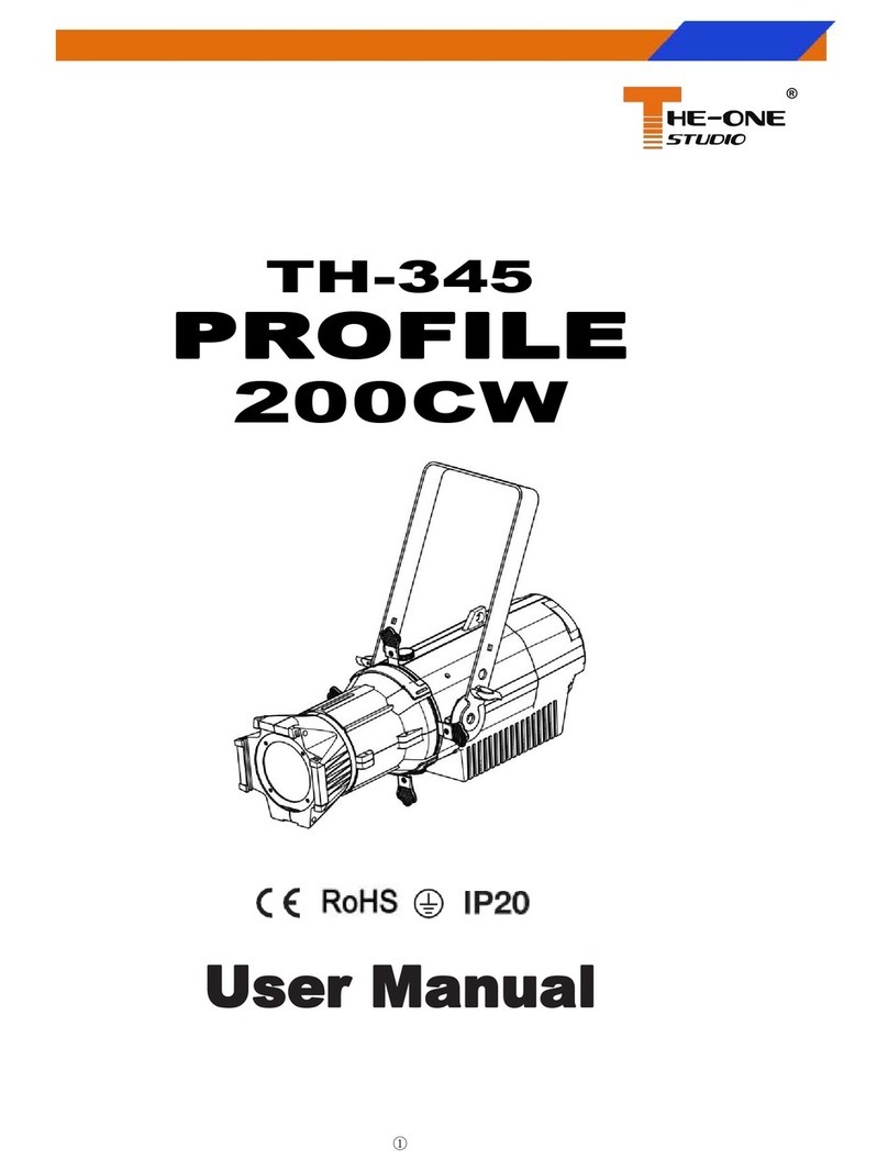 THE-ONE PROFILE 200CW user manual