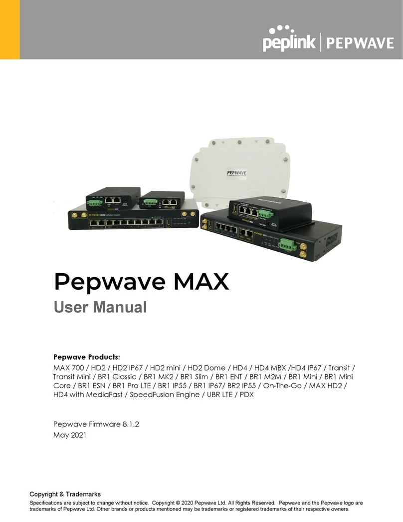 peplink HD2 mini User manual peplink HD2 mini User manual