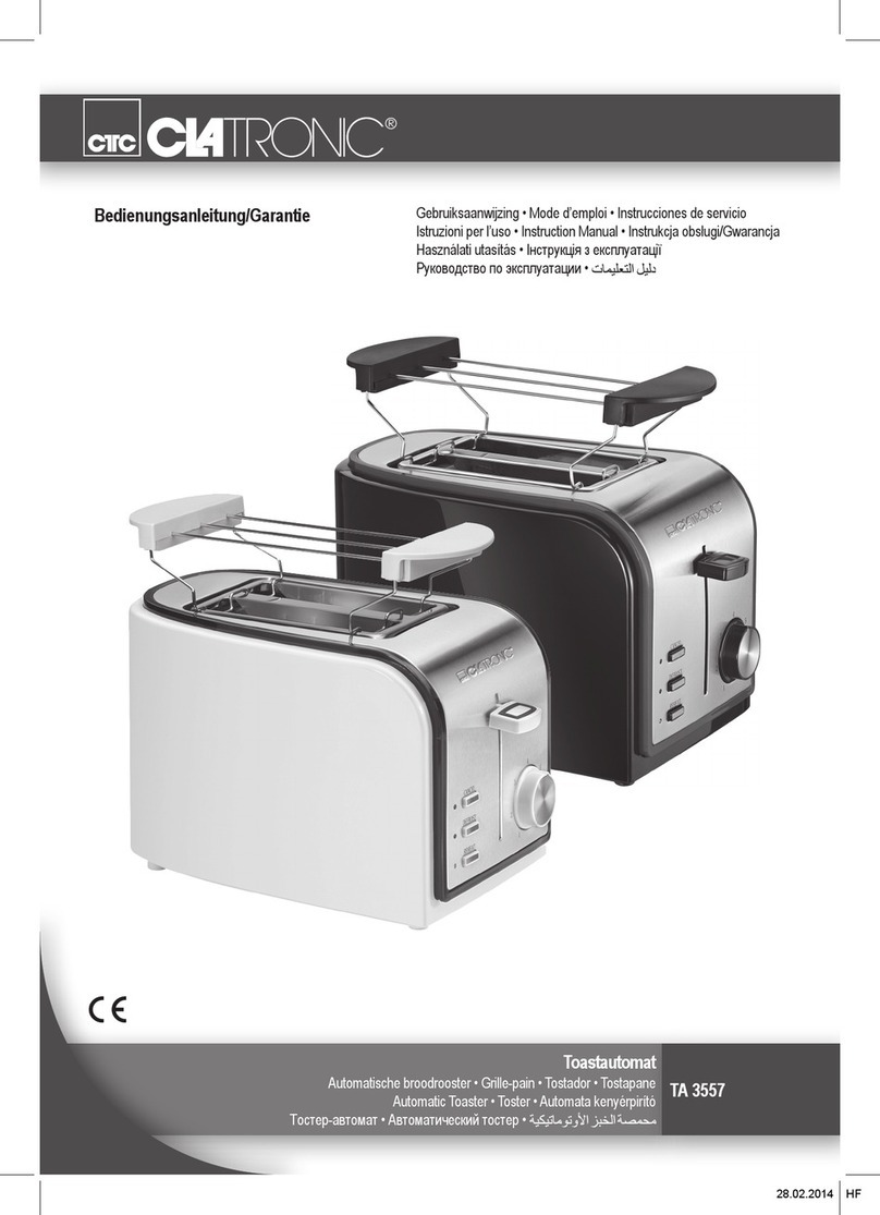 Clatronic TA 3557 User manual