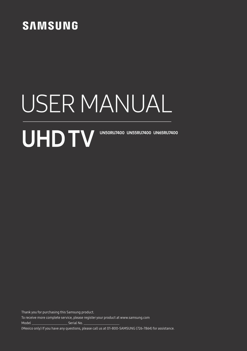 Samsung UN50RU7400 User manual