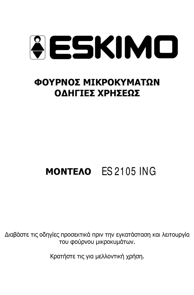 Eskimo ES 2105 ING instruction manual