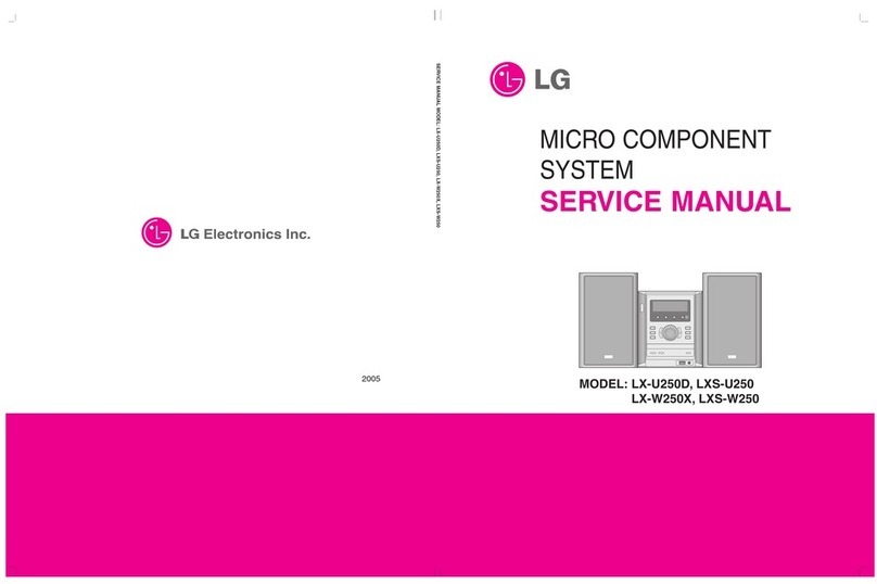 LG LX-U250D Service manual