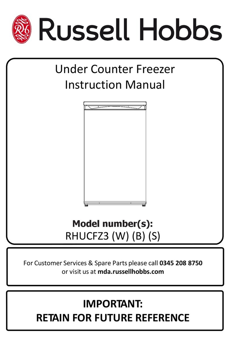 Russell Hobbs RHUCFZ3 instruction manual