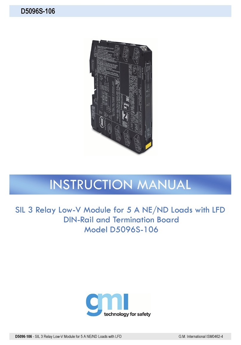 GMI D5096S-106 instruction manual