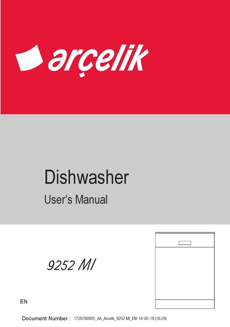 arcelik 9252 MI User manual arcelik 9252 MI User manual