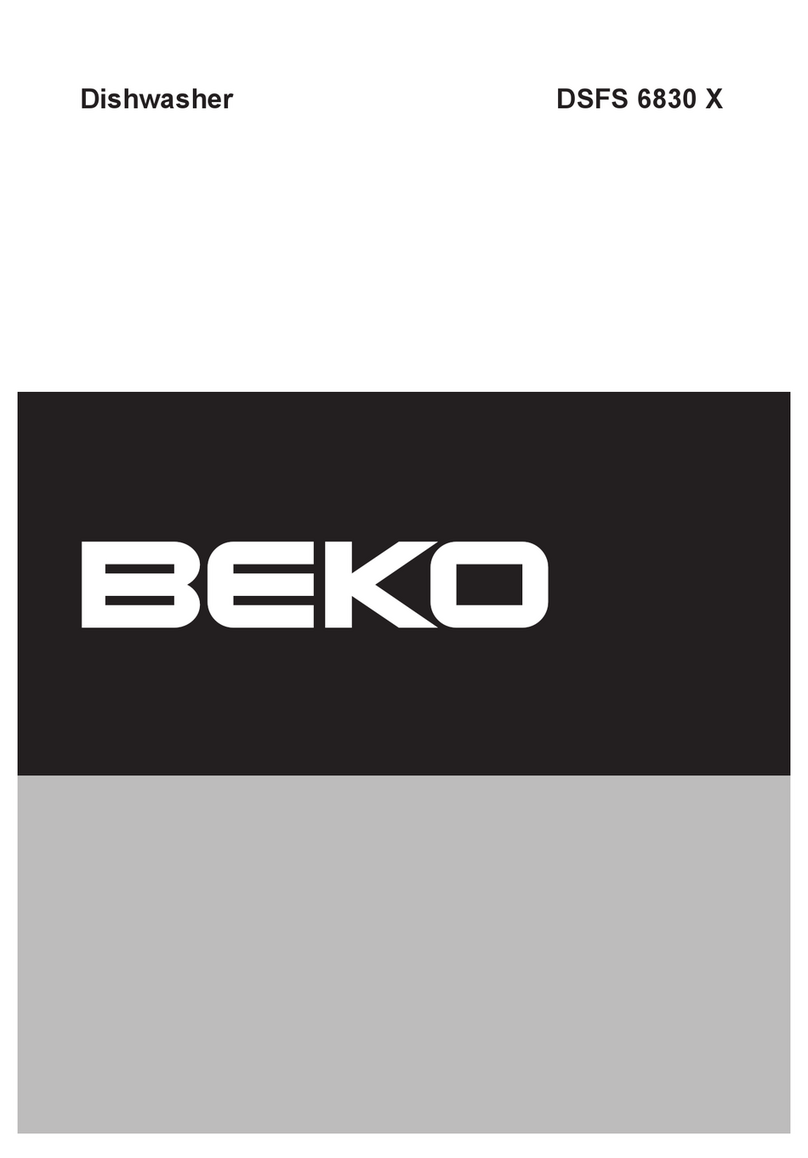 Beko DSFS 6830 X User manual Beko DSFS 6830 X User manual