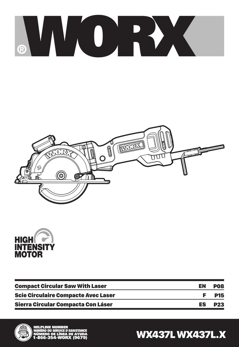 Worx WX437L.X User manual