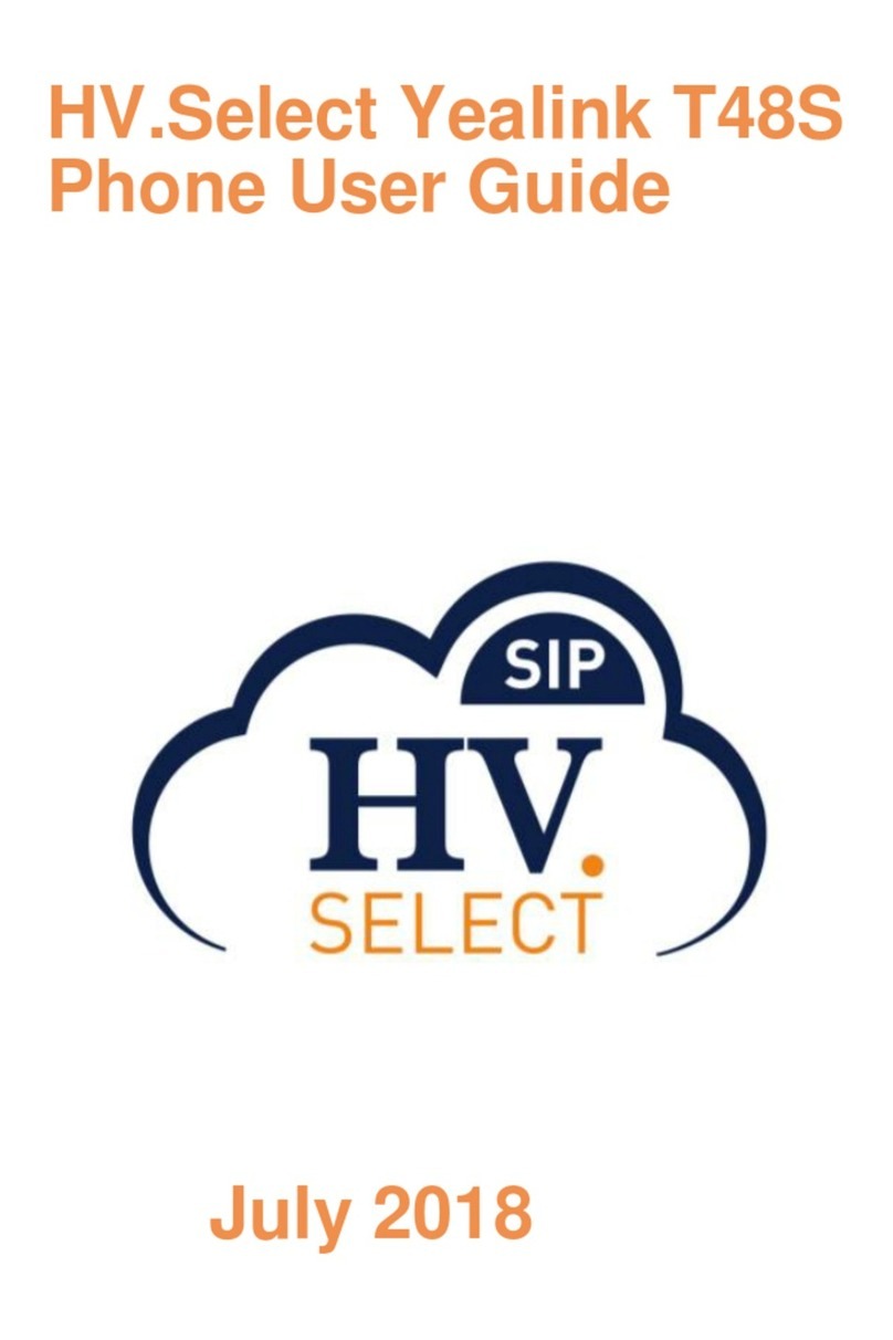 Yealink HV.Select T48S User manual