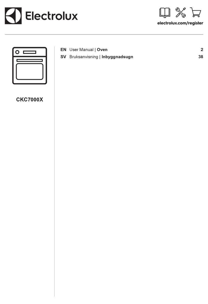 Electrolux CKC7000X User manual