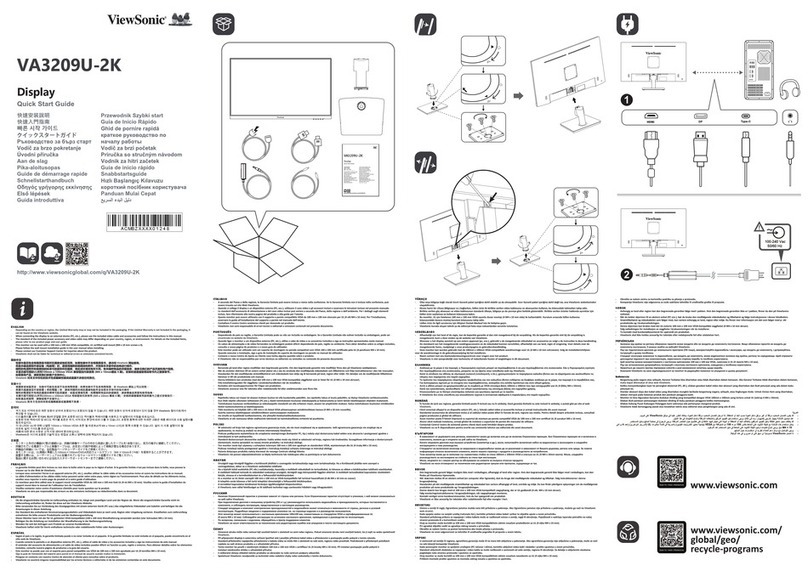 ViewSonic VA3209U-2K User manual