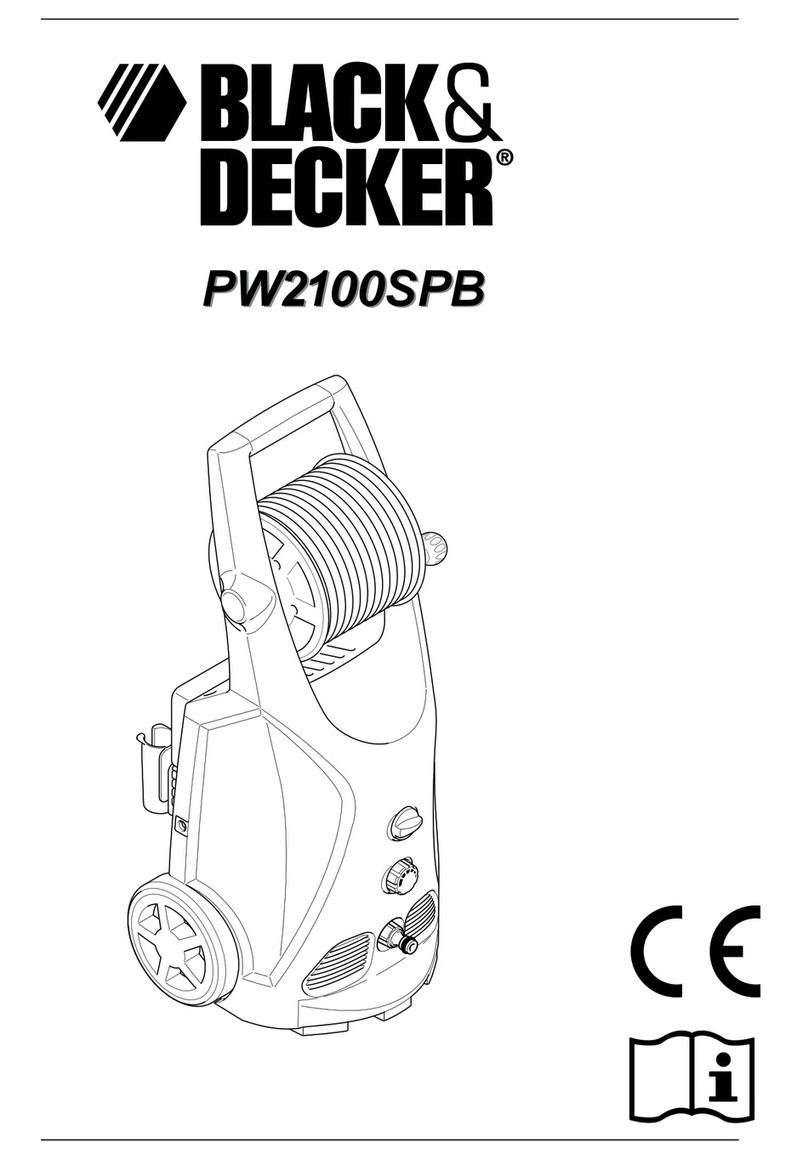 Black & Decker PW2100SPB User manual