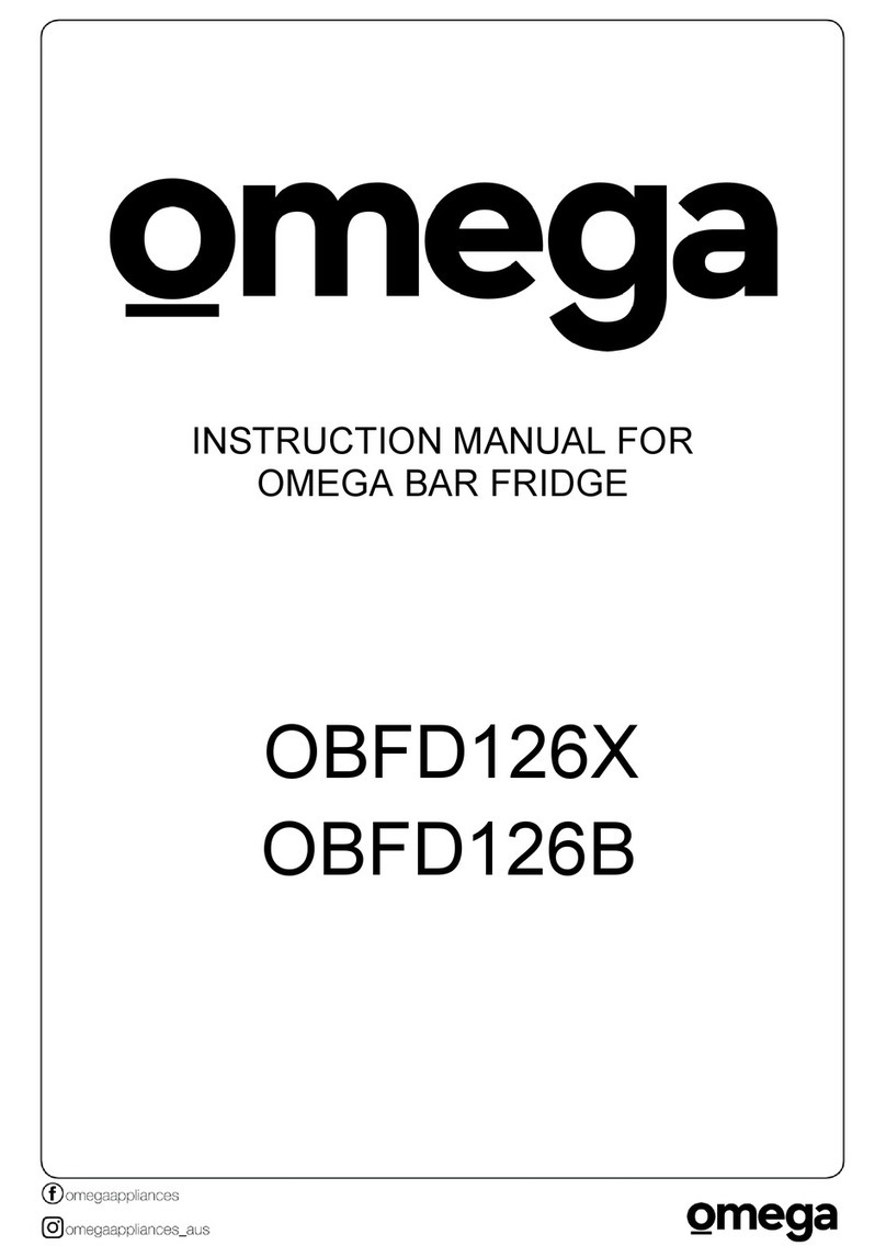 Omega OBFD126X User manual