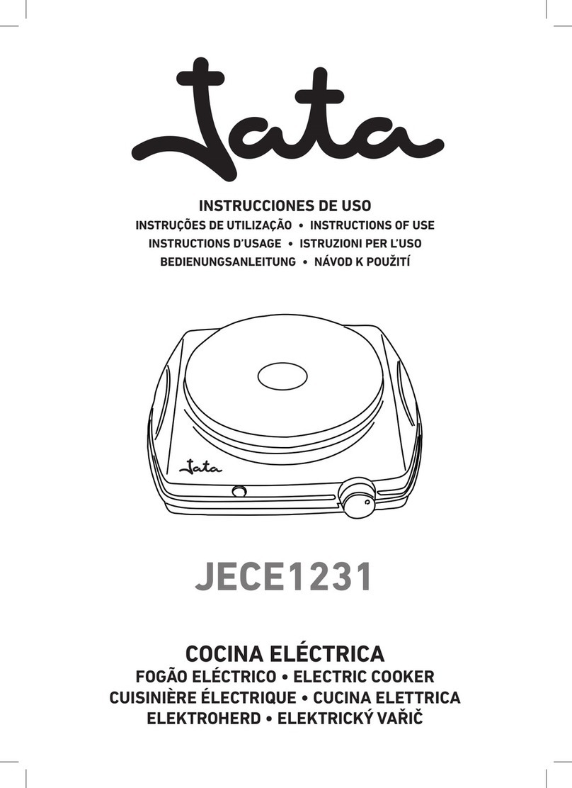 Jata JECE1231 Instructions for use