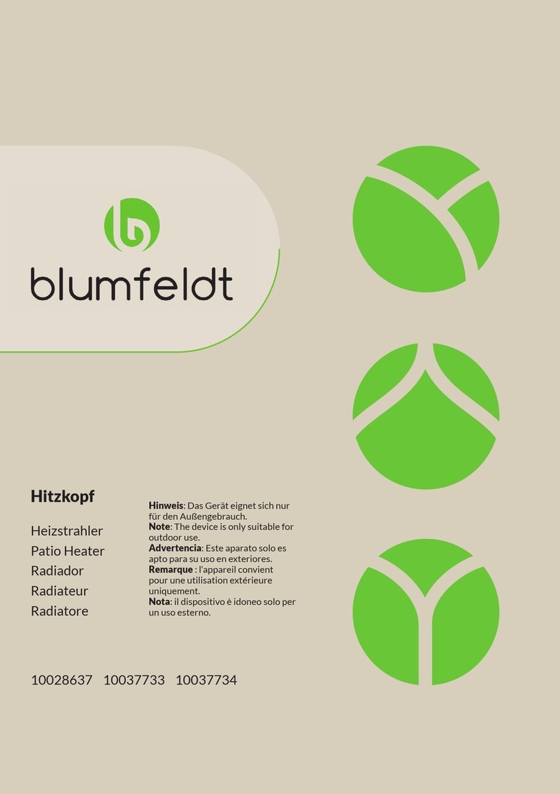 Blumfeldt 10037733 User manual Blumfeldt 10037733 User manual