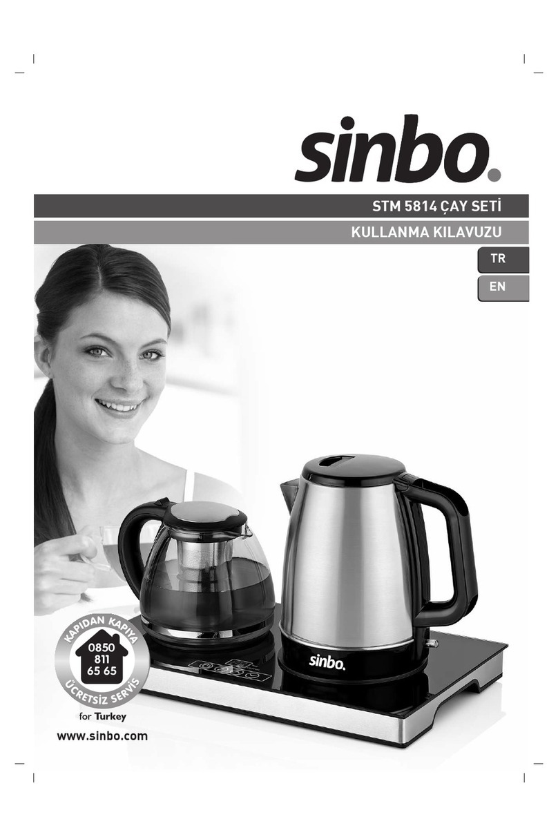 Sinbo STM 5814 instruction manual