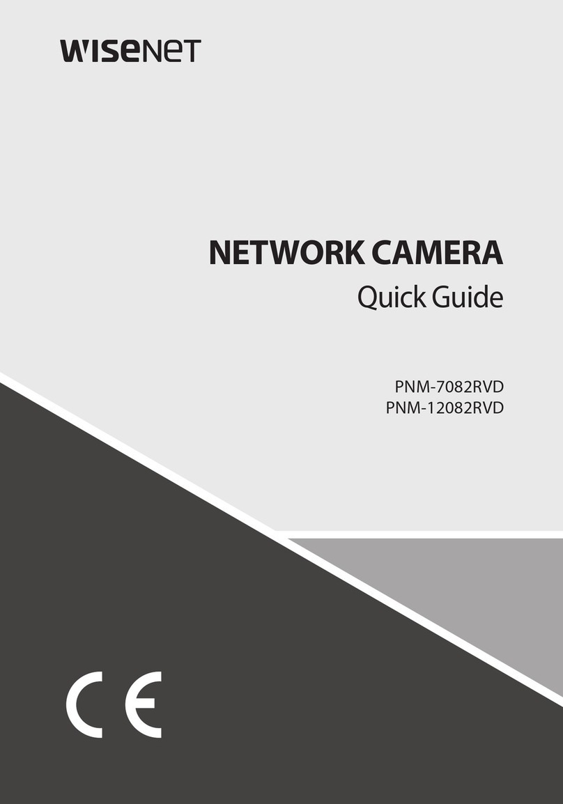 Wisenet PNM-7082RVD quick guide
