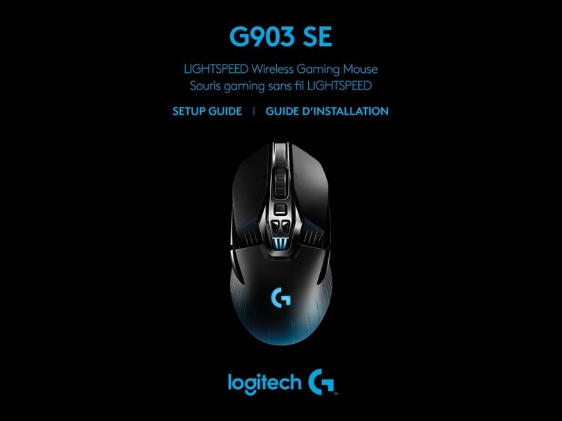 Logitech LIGHTSPEED G903 SE Setup guide