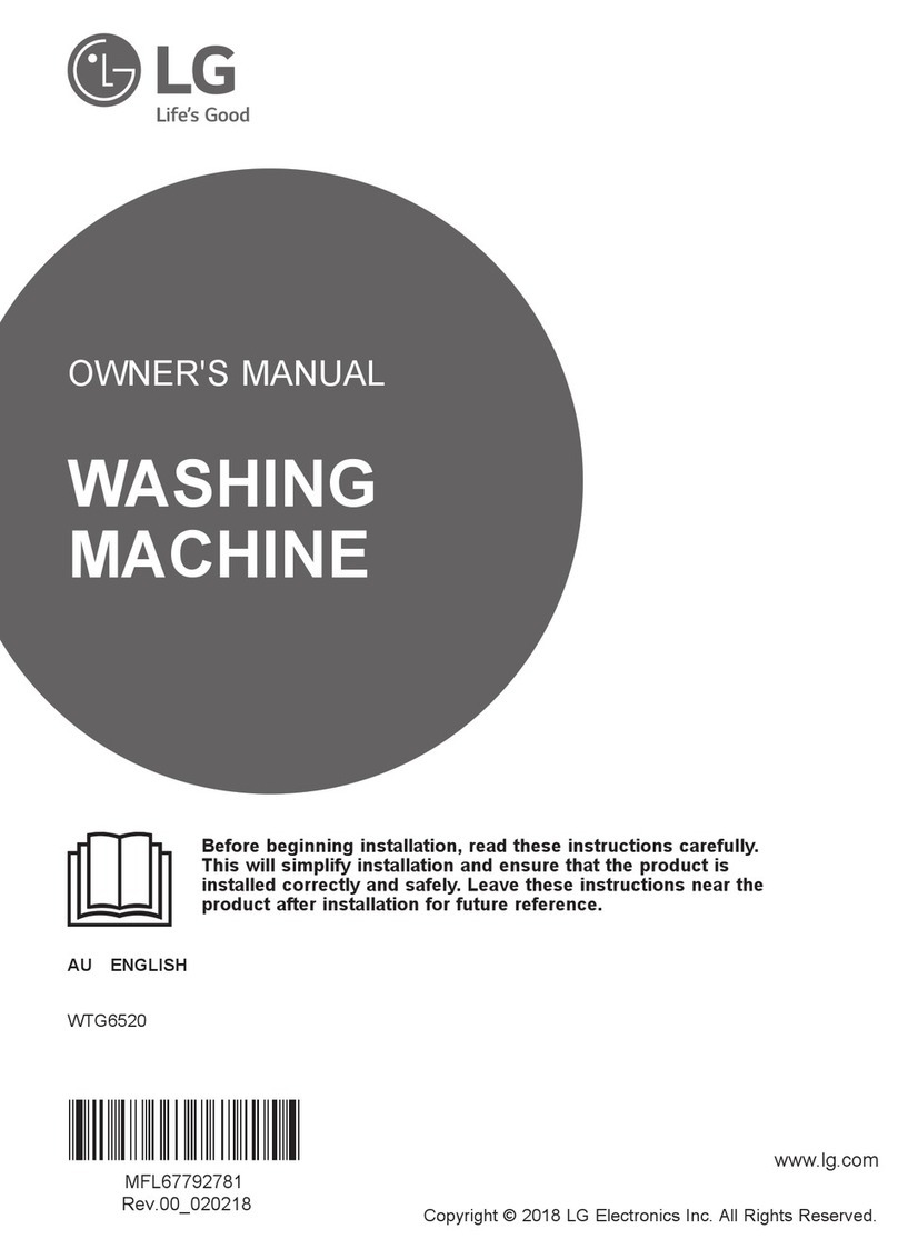 LG WTG6520 User manual