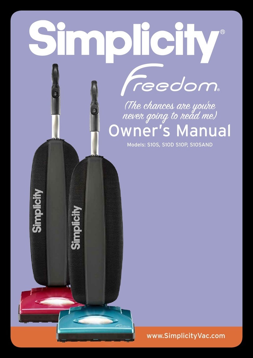 Simplicity Freedom S10S User manual
