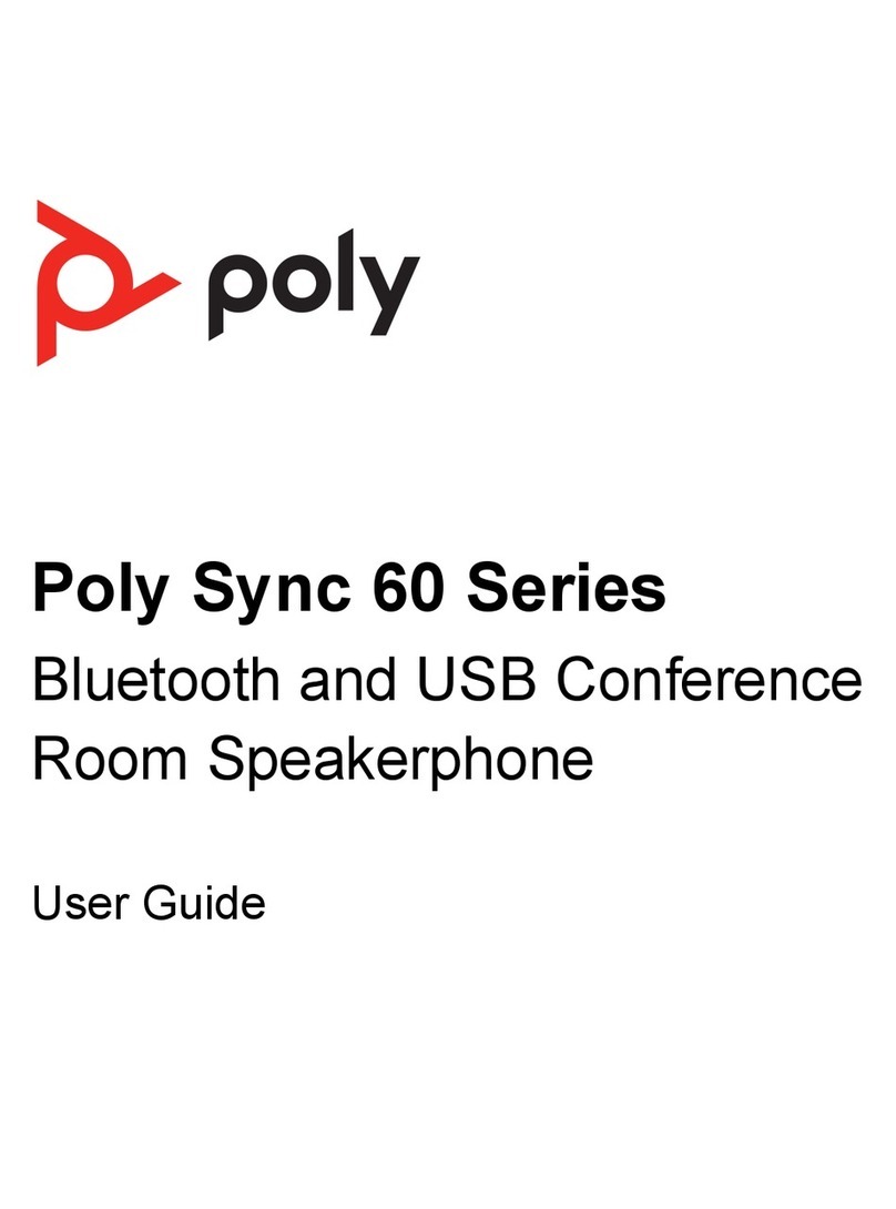 Plantronics Poly Sync 60-M User manual
