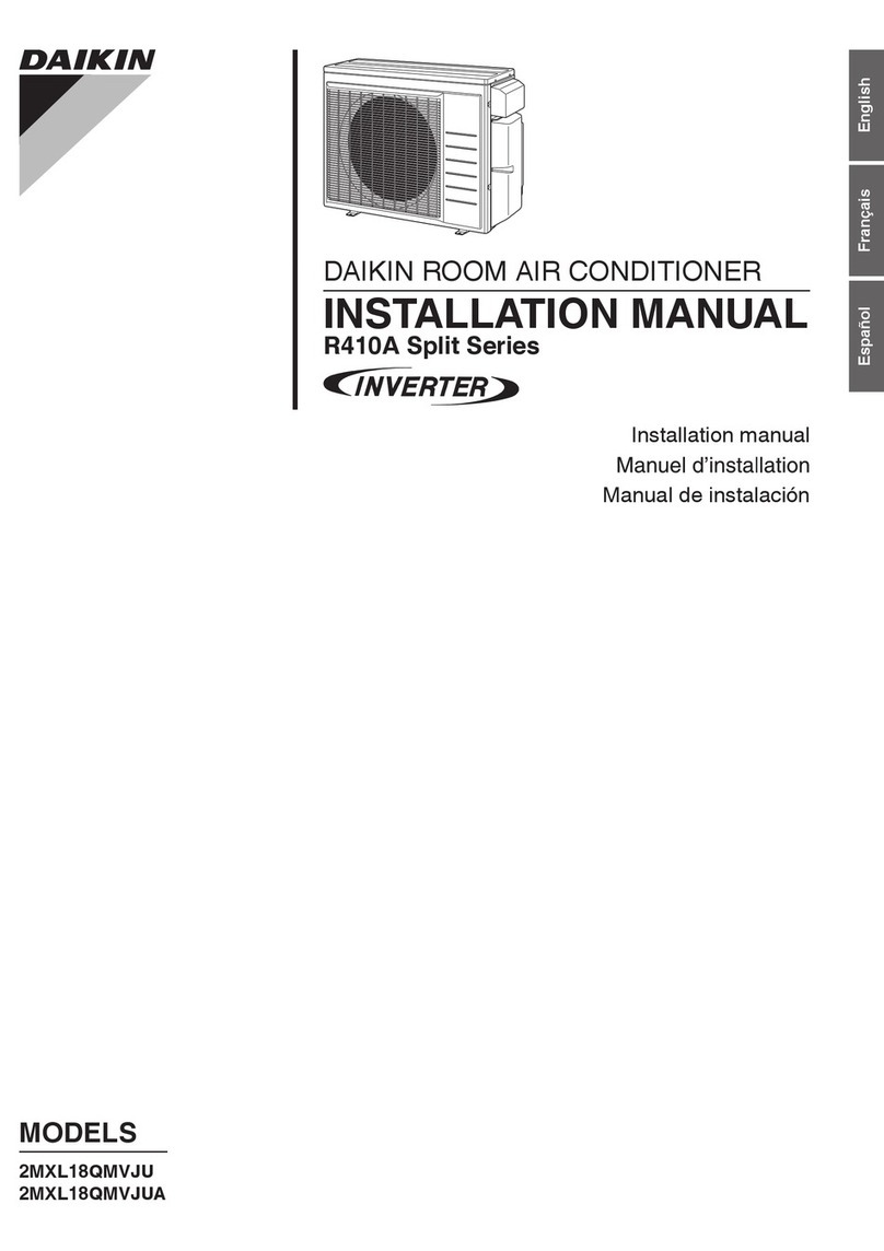 Daikin 2MXL18QMVJU User manual