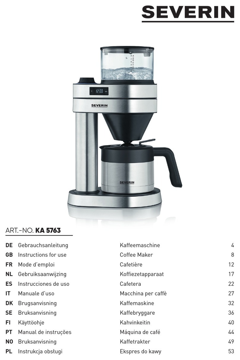 SEVERIN KA 5763 Instructions for use
