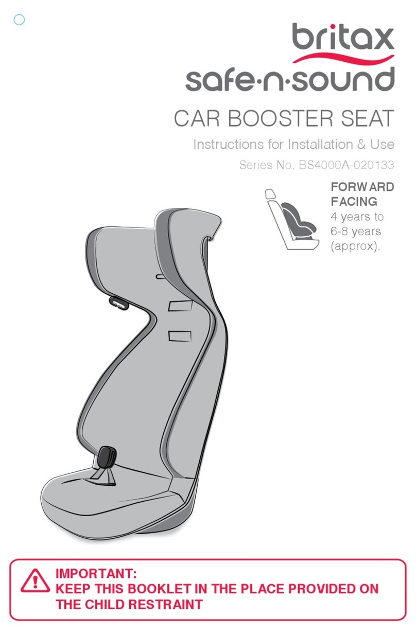 Britax safe-n-sound BS4000A-020133 User manual