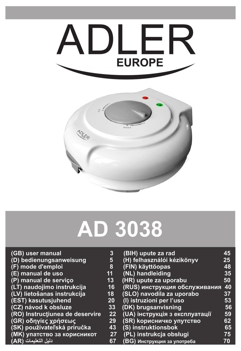 Adler Europe AD 3038 user manual