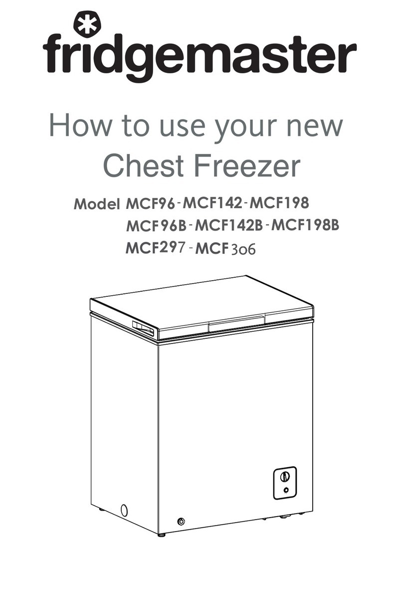 Fridgemaster MCF96 User manual