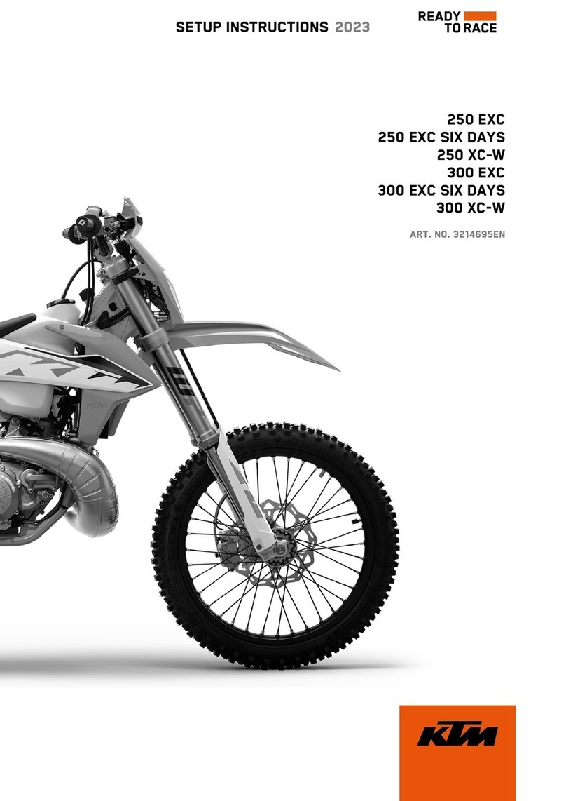 KTM 250 EXC SIX DAYS 2023 Manual