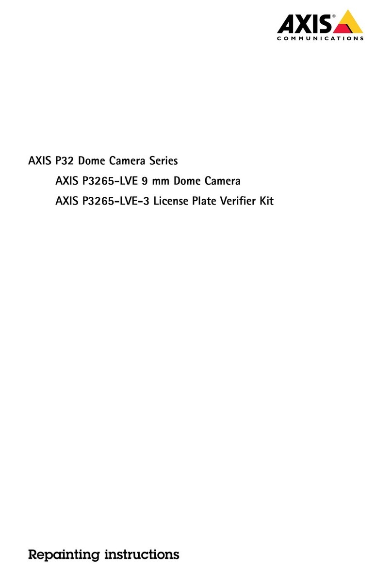 Axis P32 Series User manual