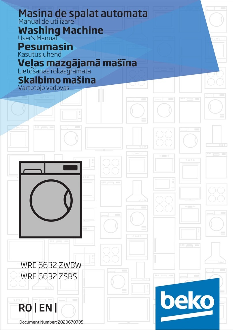 Beko WRE 6632 ZSBS User manual