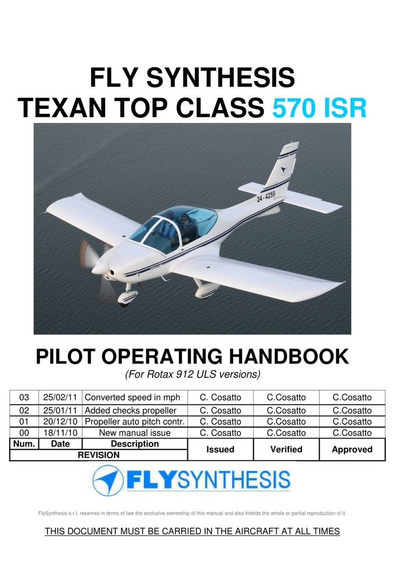 FlySynthesis TEXAN TOP CLASS 570 ISR Owner's manual