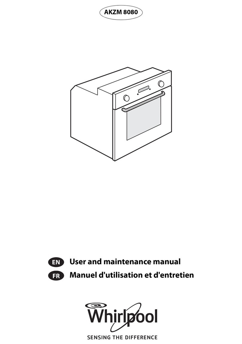 Whirlpool AKZM 8080 User and maintenance manual