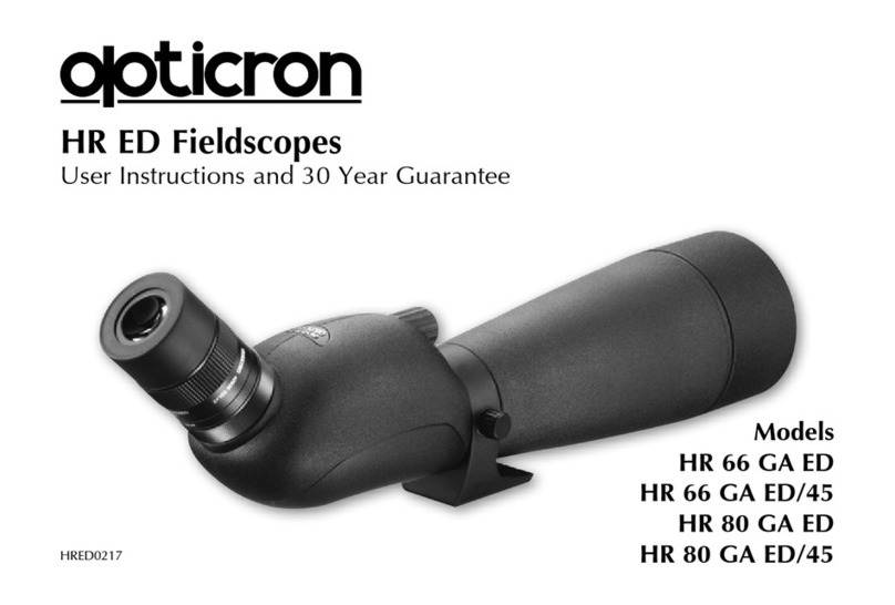 Opticron HR ED Series User instructions