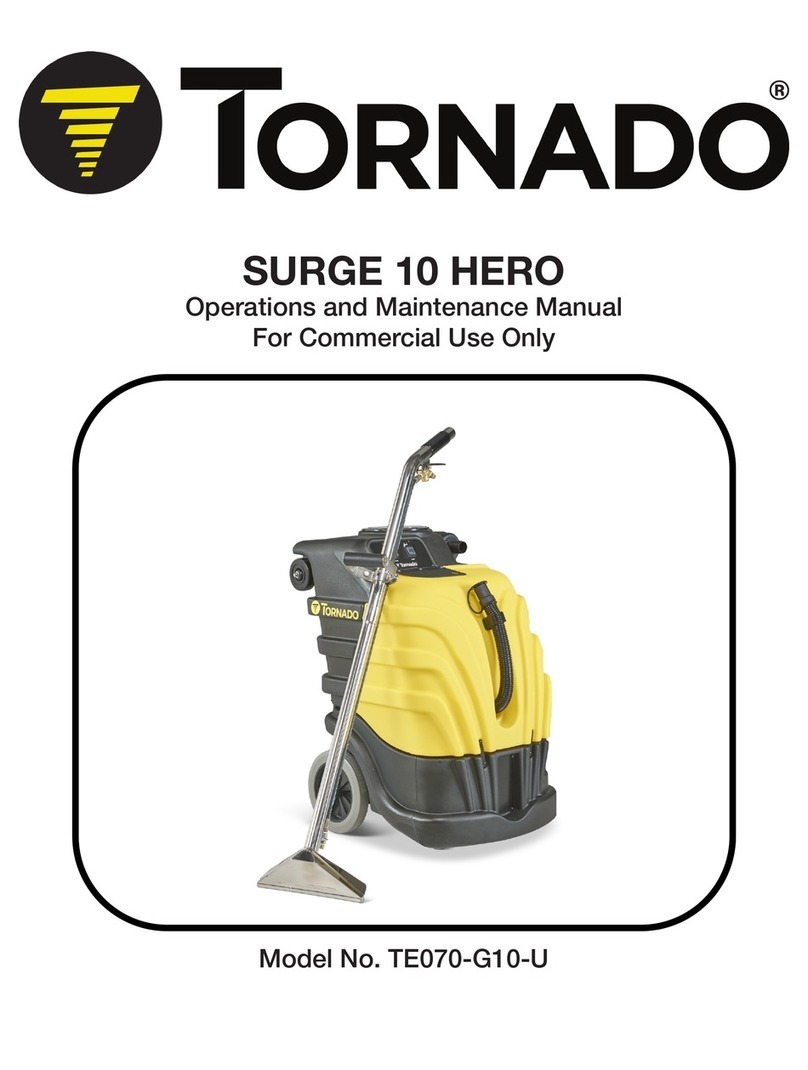 Tornado SURGE 10 HERO Operation and maintenance manual