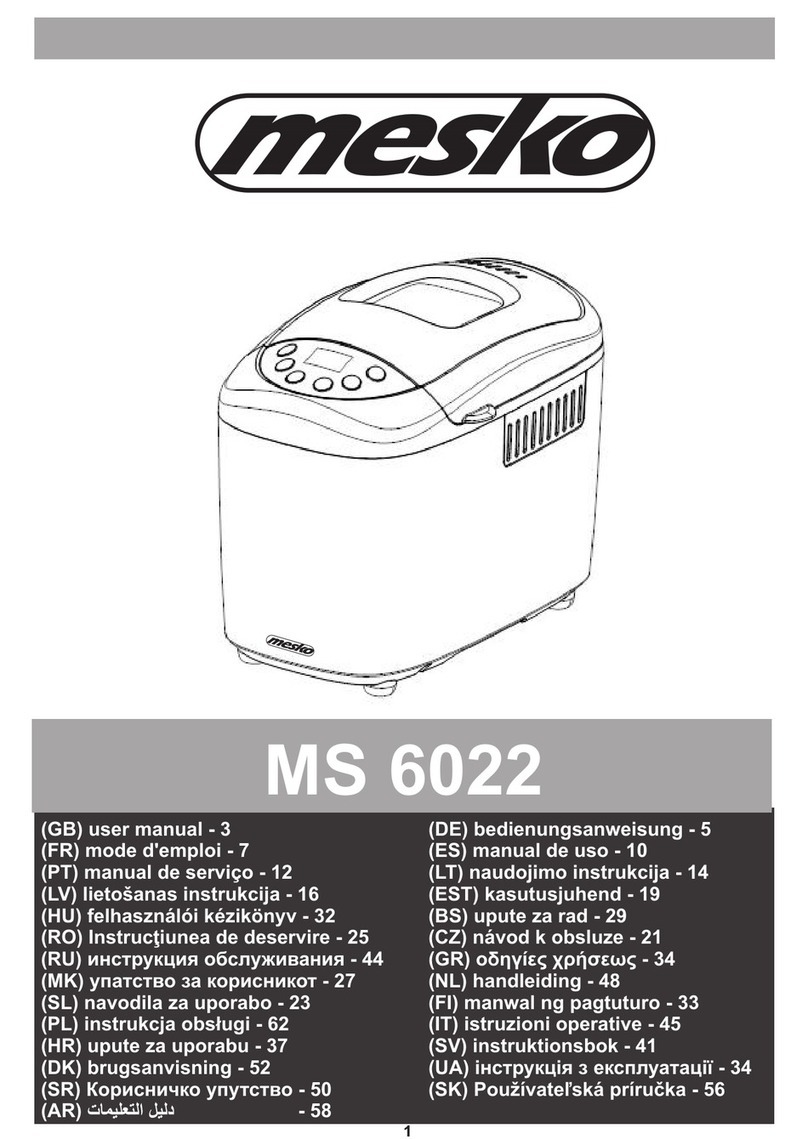 Mesko MS 6022 User manual