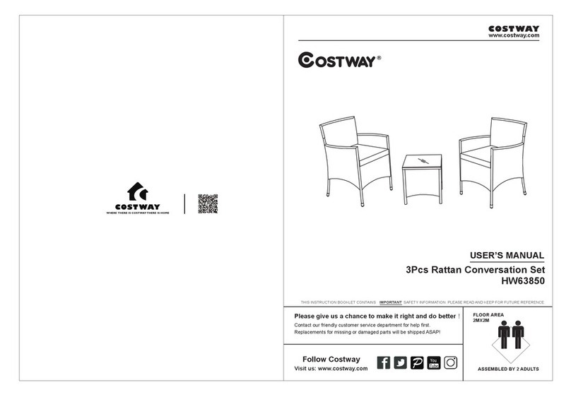 Costway HW63850 user manual