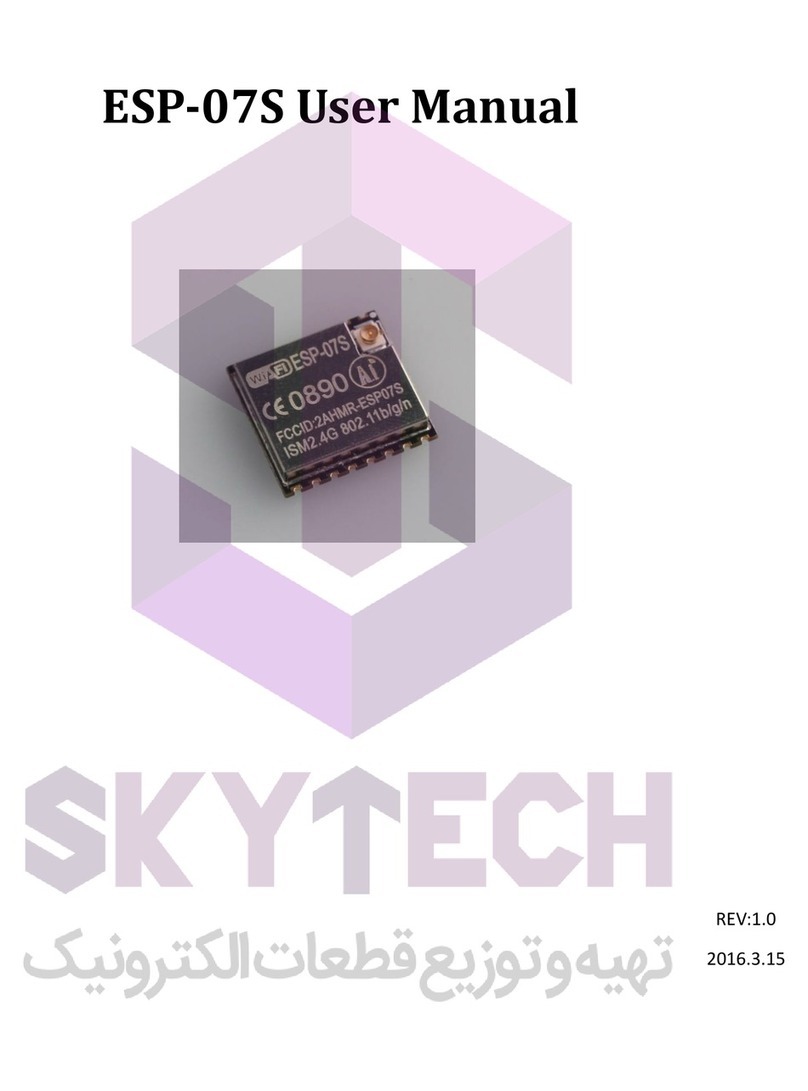 Skytech ESP-07S user manual