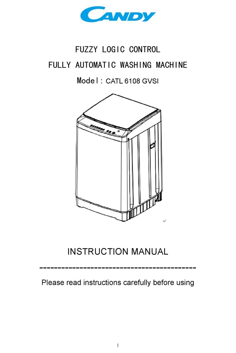 Candy CATL 6108 GVSI User manual