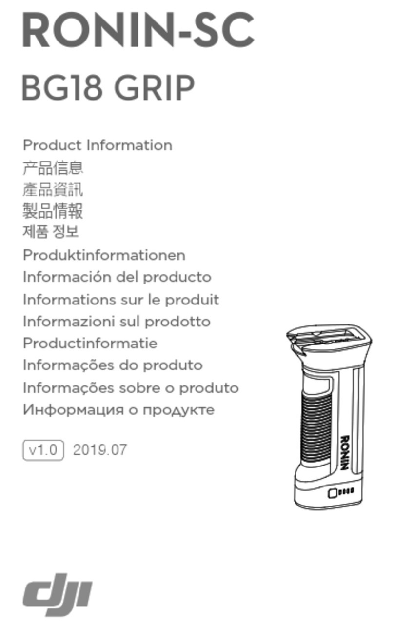 dji RONIN-SC BG18 GRIP User manual