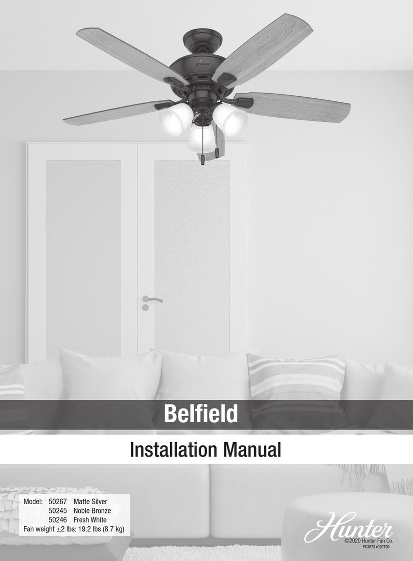 Hunter Belfield instruction manual Hunter Belfield instruction manual