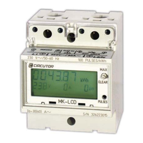 Circutor MK-30-LCD User manual