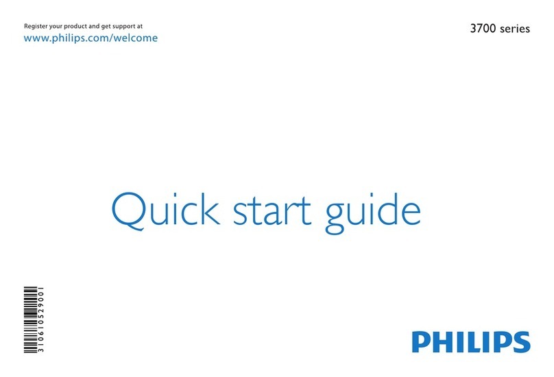 Philips 3700 Series User manual
