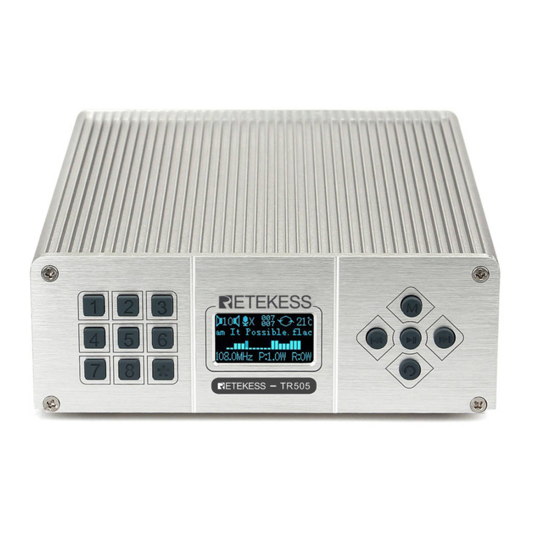 Retekess TR505 User manual